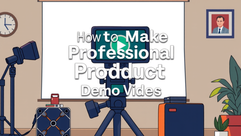 How to Make Professional Product Demo Videos