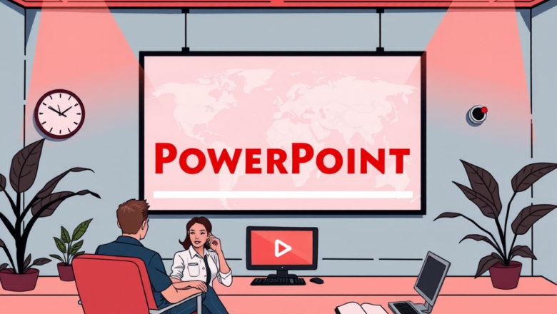 How to Make a PowerPoint with a Video Background