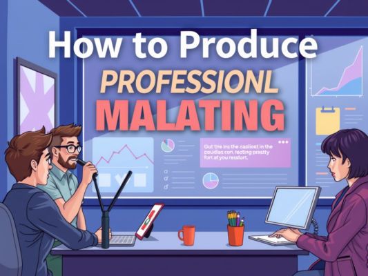 How to Produce Professional Marketing Explainers