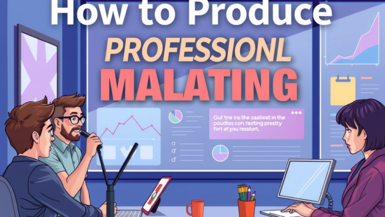 How to Produce Professional Marketing Explainers