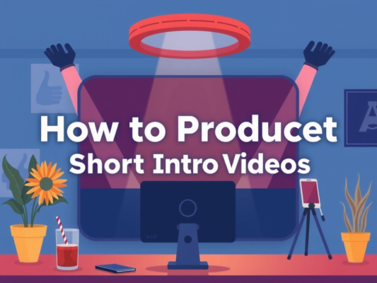 How to Produce Short Corporate Intro Videos