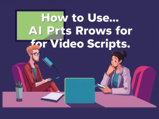 How to Use AI Prompts for Video Scripts
