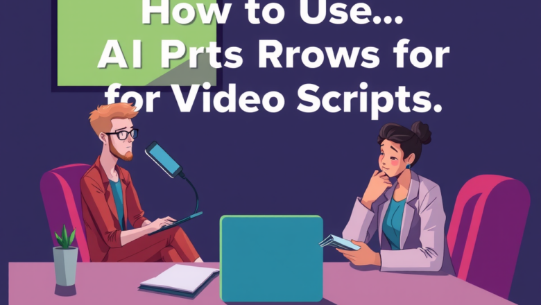 How to Use AI Prompts for Video Scripts