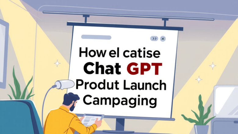 How to Use ChatGPT for Creating Product Launch Campaigns