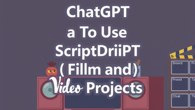 How to Use ChatGPT for Scriptwriting in Film and Video Projects