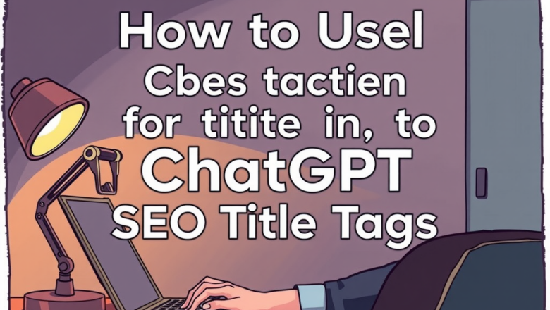 How to Use ChatGPT for Writing SEO Title Tags [Best Practices]