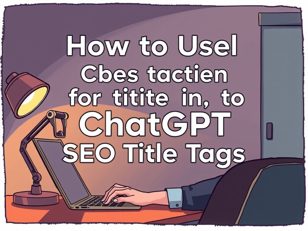 How to use chatgpt for writing seo title tags best practices 1767201367