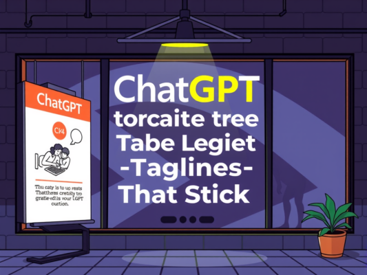 How to Use ChatGPT to Create Brand Taglines That Stick