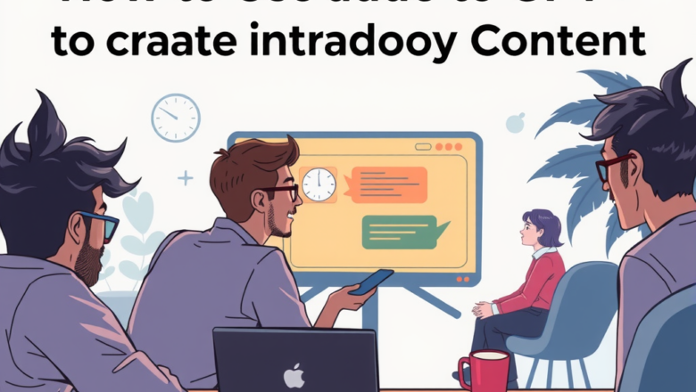 How to Use ChatGPT to Create Interactive Content