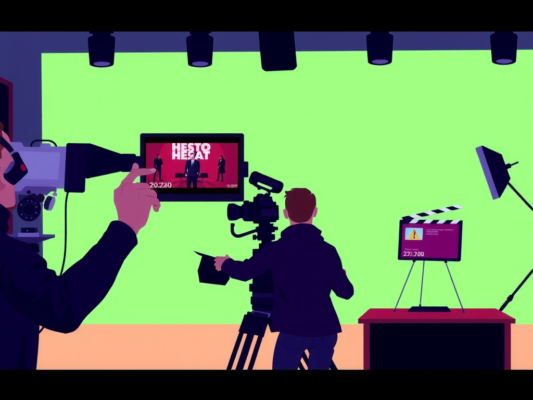 How to Use Free Chroma Key Backgrounds in Film Editing