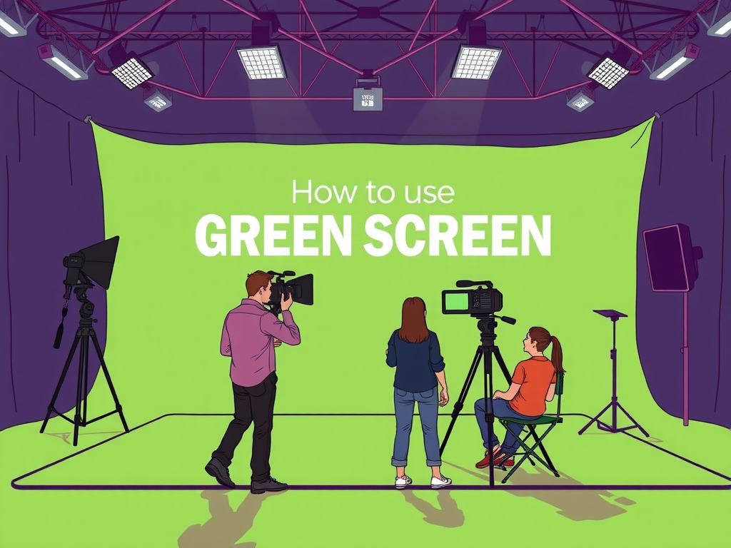 How to use green screen in video production 1767080599