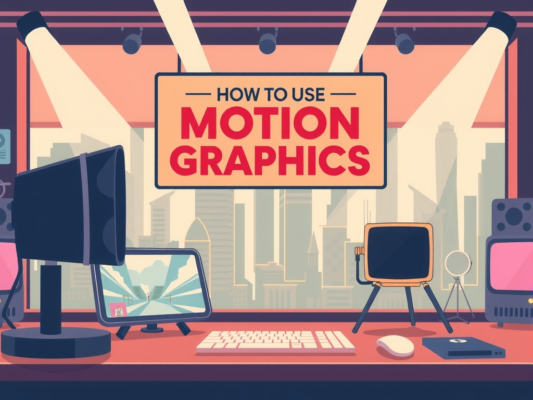 How to Use Motion Graphics in Multimedia Projects