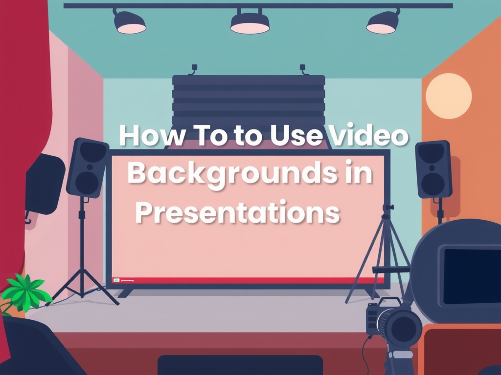 How to use video backgrounds in presentations 1767080712