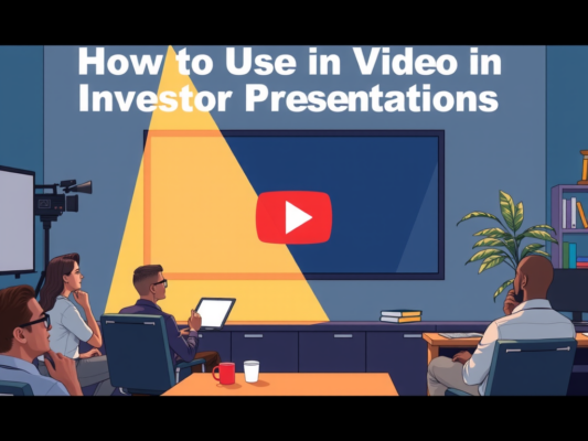 How to Use Video in Investor Presentations