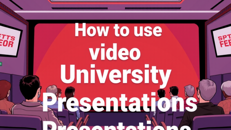 How to Use Video in University Presentations