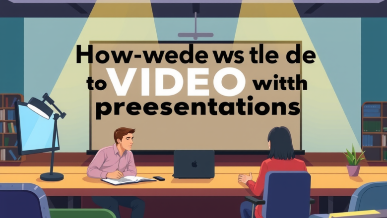 How to Use Video to Improve Online Presentations