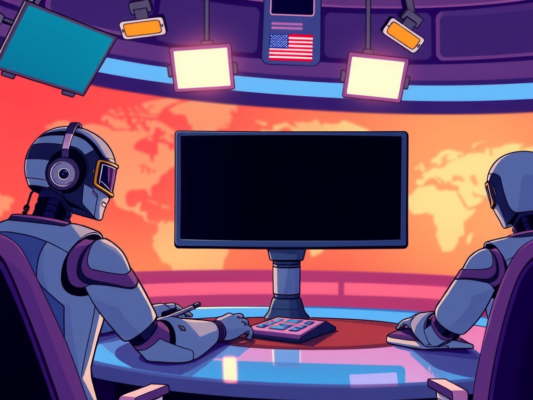 The Rise of AI Video News Anchors in the USA