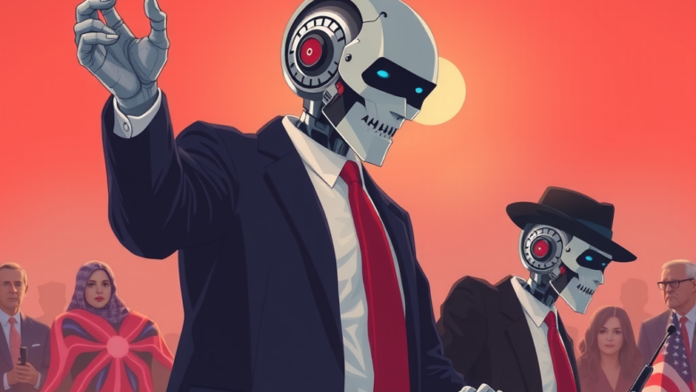 The Role of AI Art in Political Satire in the USA