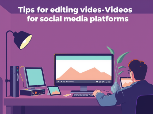 Tips for Editing Videos for Social Media Platforms