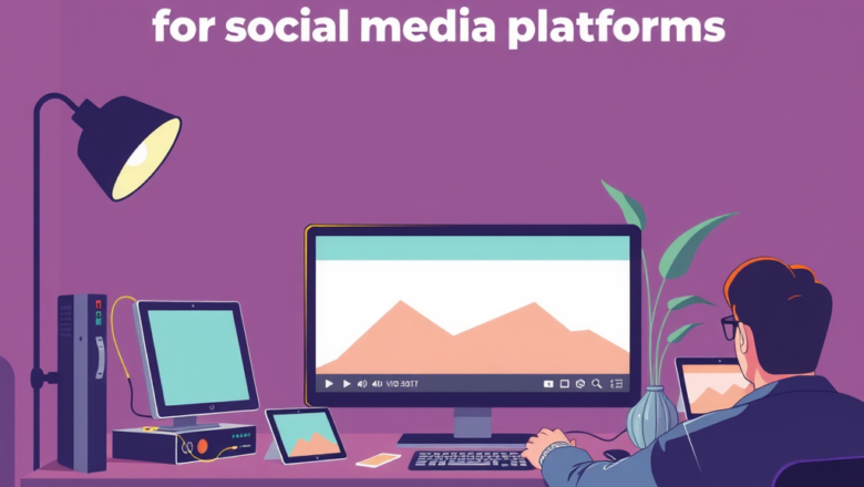 Tips for Editing Videos for Social Media Platforms