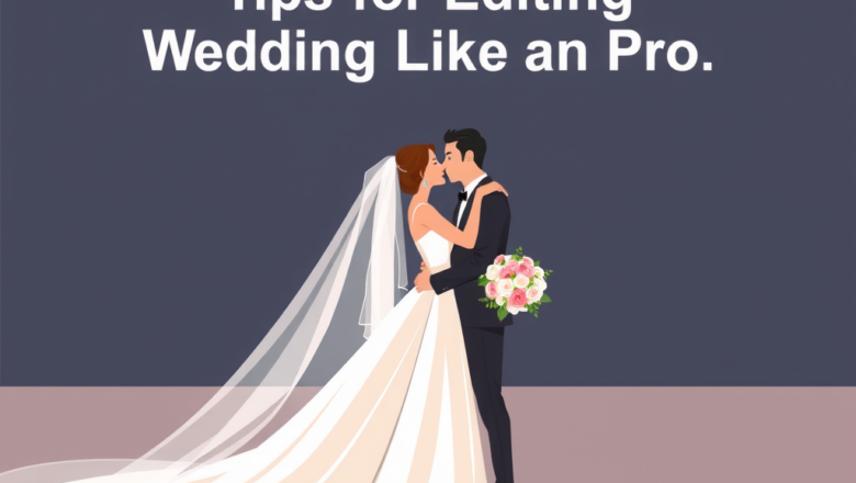 Tips for Editing Wedding Videos Like a Pro