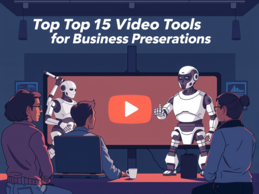 Top 15 AI Video Tools for Business Presentations (2025)