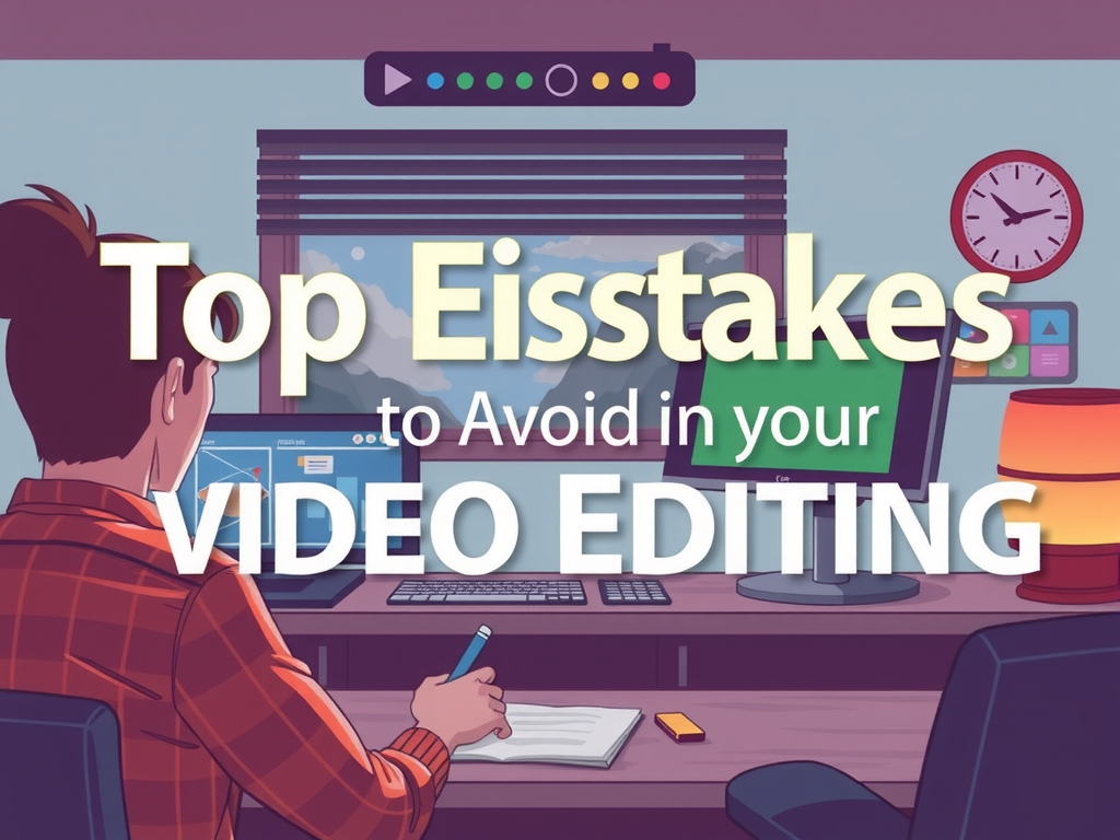 Top mistakes to avoid in video editing 1767082185