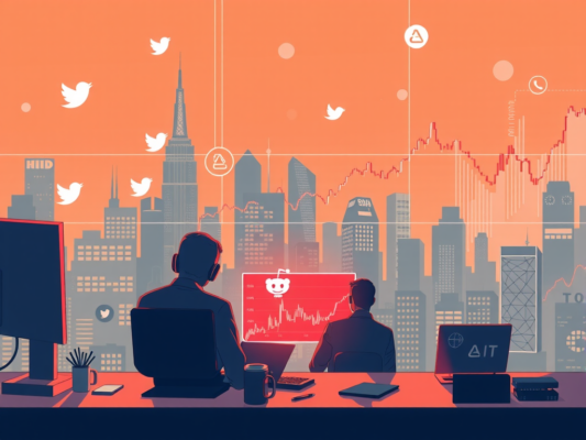 AI Analysis of Twitter and Reddit Market Signals