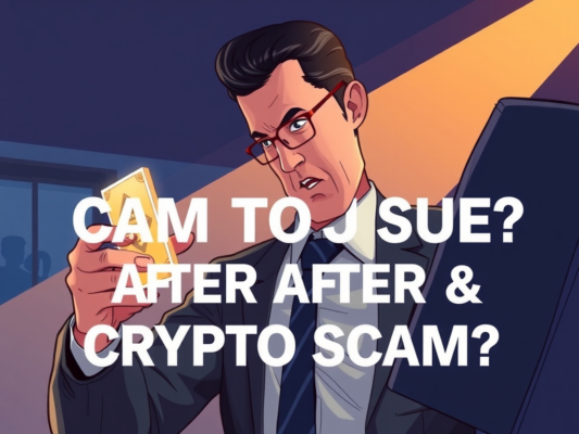 Can You Sue After a Crypto Scam