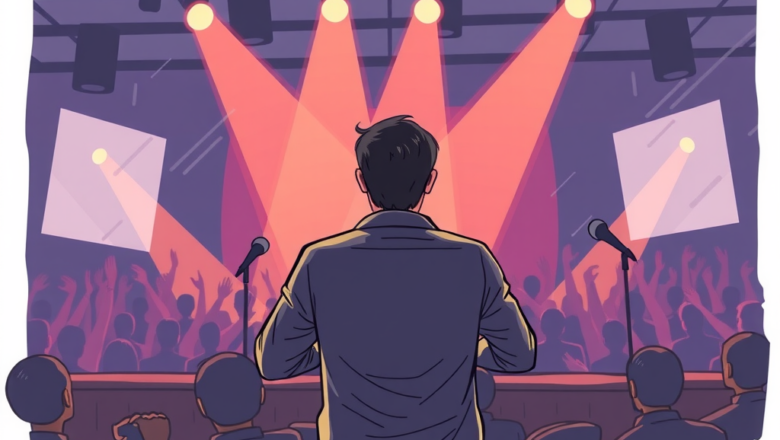 Free Motion Backgrounds for Public Speakers