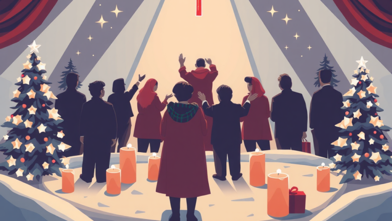 Free Worship Background Loops for Christmas Celebrations