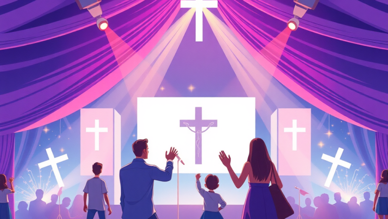 Free Worship Backgrounds for Family Events