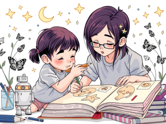 How AI Creates Children’s Coloring Books