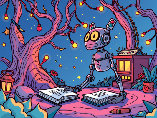 How AI Creates Coloring Books for Kids
