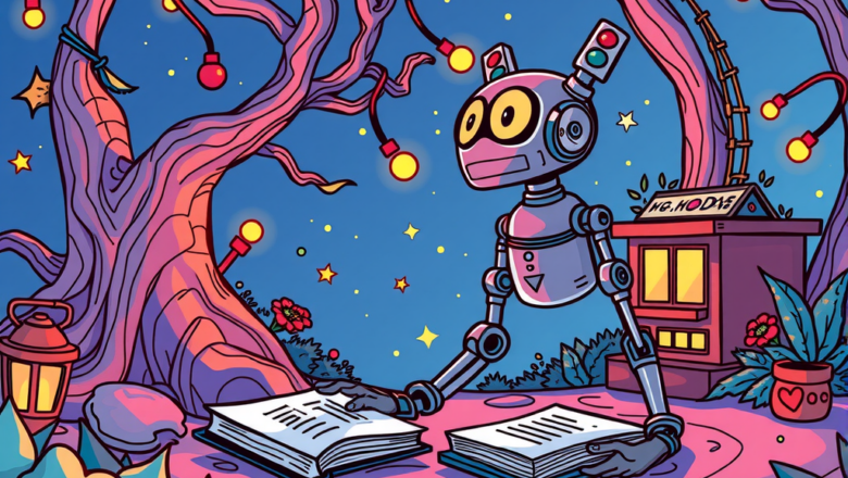 How AI Creates Coloring Books for Kids