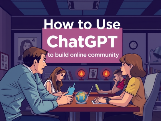 How to Use ChatGPT to Build Online Communities