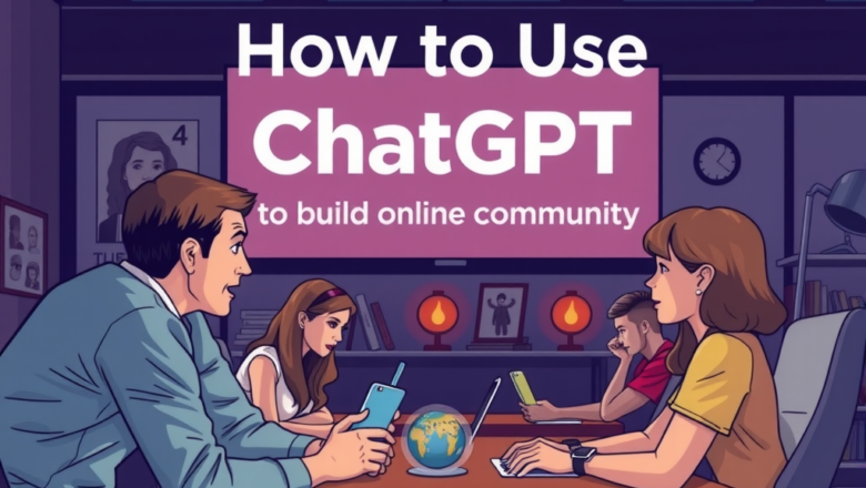 How to Use ChatGPT to Build Online Communities