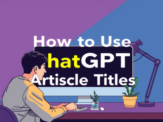 How to Use ChatGPT to Generate Article Titles