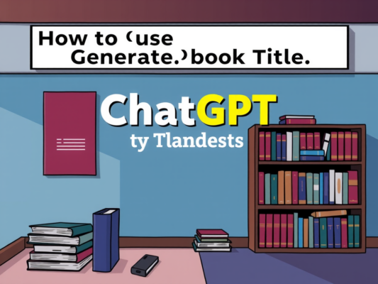 How to Use ChatGPT to Generate Book Titles