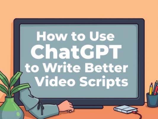 How to Use ChatGPT to Write Better Video Scripts