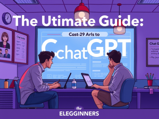 The Ultimate Guide to ChatGPT for Beginners