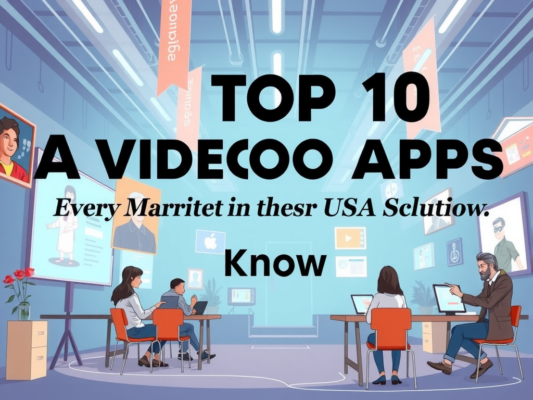 Top 10 AI Video Apps Every Marketer in the USA Should Know