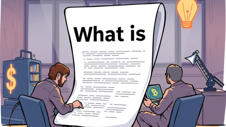 What Is Crypto Whitepaper