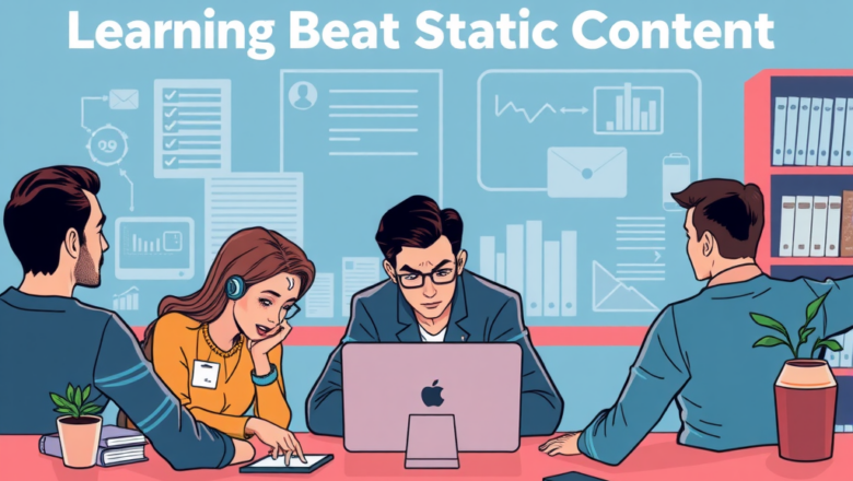 Why Interactive Learning Beats Static Content
